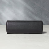 Rome, four-watch roll, black, saffiano leather | Buy A Collected Man Accessories | Available Worldwide