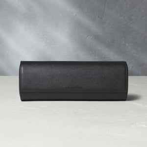 Rome, four-watch roll, black, saffiano leather | Buy A Collected Man Accessories | Available Worldwide