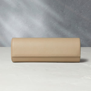 Rome, four-watch roll, linen, saffiano leather | Buy at A Collected Man London | Available Worldwide