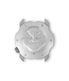 Sarpaneva Korona K0 Stainless Steel | Moon Face caseback | On-wrist | Buy at A Collected Man | Available Worldwide