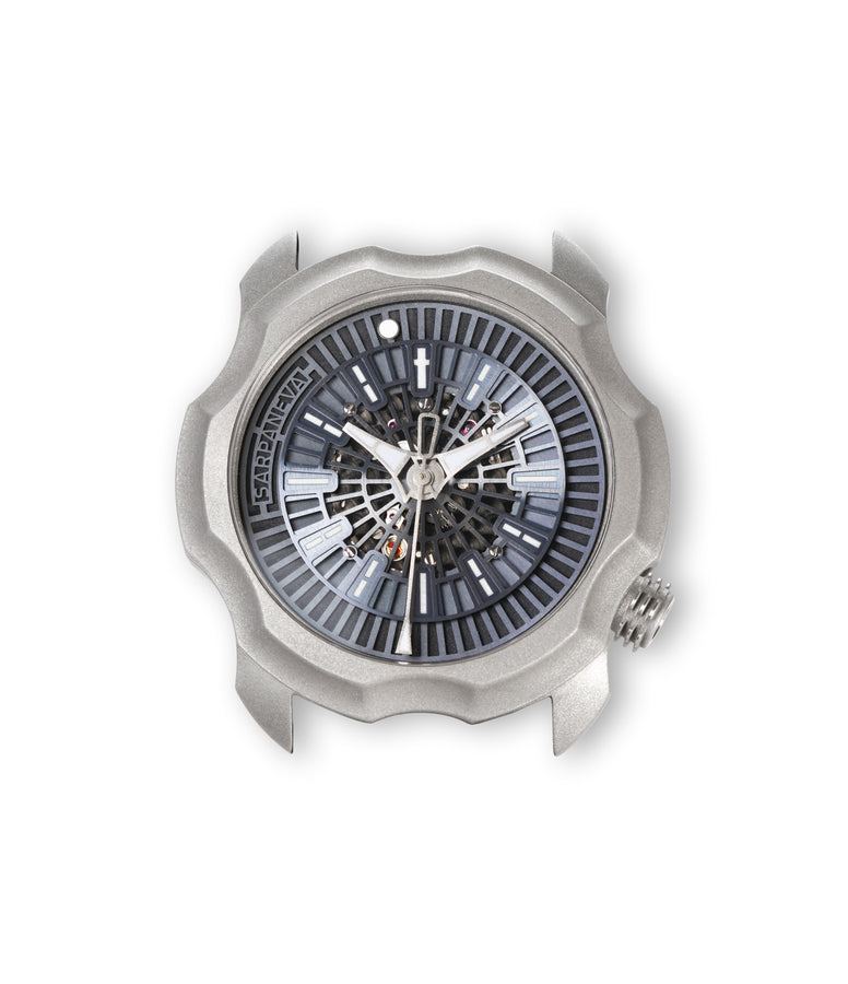 Sarpaneva Korona K0 Stainless Steel | Dial | Buy at A Collected Man  | Available Worldwide