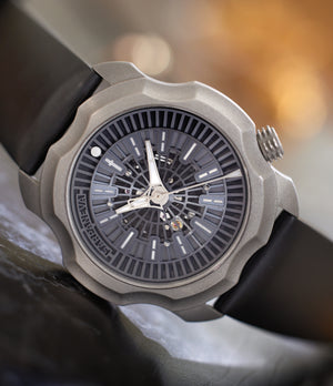 Sarpaneva Korona K0 Stainless Steel | Dial | On-wrist | Buy at A Collected Man | Available Worldwide