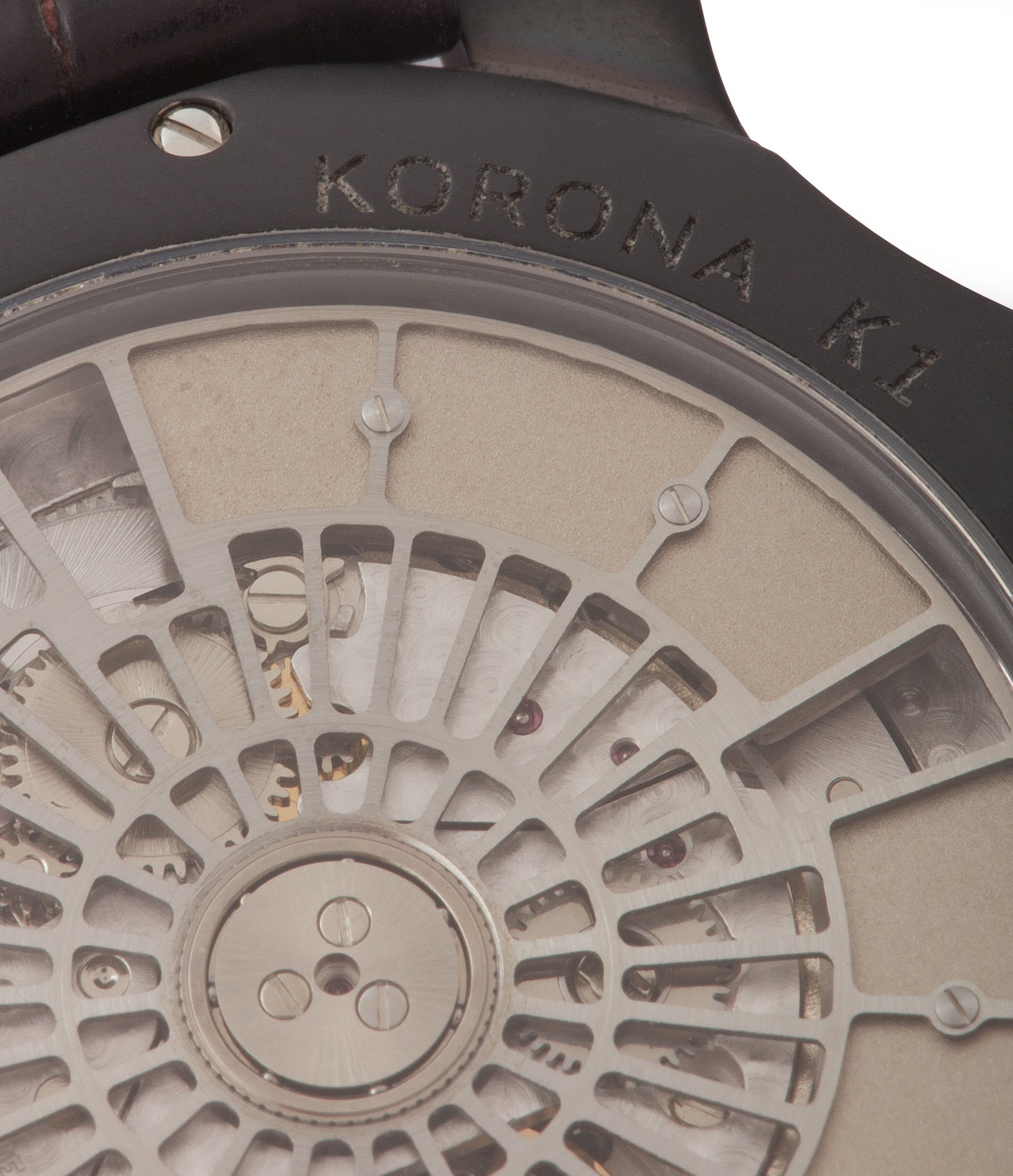 movement Sarpaneva Korona K1 prototype copper dial for sale online at A Collected Man London specialist of independent watchmaker
