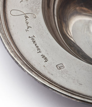 Sir David Tang's personal silver cigar ashtray made by Theo Fennel collectable men's rare object A Collected Man London