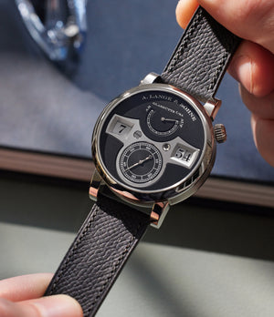 A. Lange & Söhne Zeitwerk | 140.029 | Dial | White Gold | Available to Buy Worldwide At A Collected Man