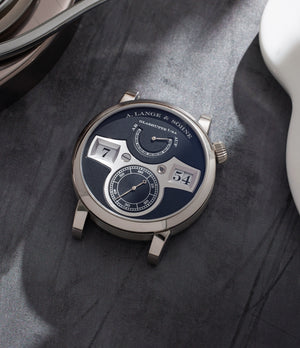 A. Lange & Söhne Zeitwerk | 140.029 | Dial | Strap | Serviced | White Gold | Available to Buy Worldwide At A Collected Man