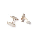 Silver cufflinks