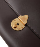 rare The Armoury watch satchel travel case brown leather by Ortus Japanese-made case A Collected Man London 