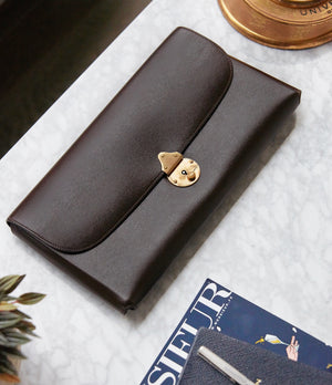 shop Ortus for The Armoury Japanese-made watch travel satchel brown leather case A Collected Man London 