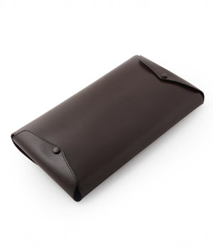 rare brown leather Ortus for The Armoury Japanese-made watch travel satchel 7 watches holder case A Collected Man London 