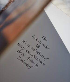 George Daniels CBE watchmaker's book special edition on The Art of Breguet rare specialy-bound first edition book signed and gifted by the author at A Collected Man London 