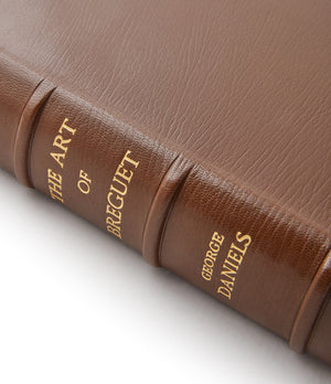 selling George Daniels' book on The Art of Breguet rare specialy-bound first edition book signed and gifted by the author at A Collected Man London 