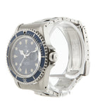 Tudor Submariner Prince Oysterdate 76100 steel automatic vintage pre-owned watch with blue dial and steel strap