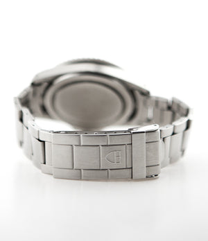 Tudor Submariner Prince Oysterdate 76100 steel automatic vintage pre-owned watch with blue dial and steel strap