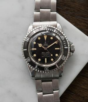 selling vintage Tudor Submariner 7928 Oyster Prince Cal. 390 automatic sport watch at A Collected Man London online vintage watch specialist UK