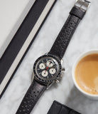 rare vintage watch Eric Clapton 881101/02 Universal Geneve Tri-Compax black dial vintage steel chronograph for sale online at A Collected Man London UK specialist of rare watches