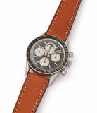 for sale Universal Geneve Tri-Compax Evil Clapton 881101/02 black dial vintage steel chronograph for sale online at A Collected Man London UK specialist of rare watches