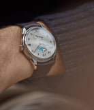 shop 20mm dark brown smooth calfskin leather Prague watch strap for sale A Collected Man London British specialist leather watch straps