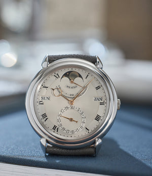 Urban Jürgensen Perpetual Calendar Reference 3, purchase rare vintage watches from A Collected Man, London