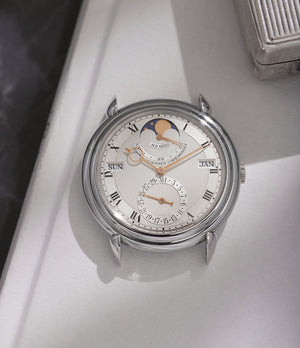 Urban Jürgensen Perpetual Calendar Reference 3, purchase rare vintage watches from A Collected Man, London