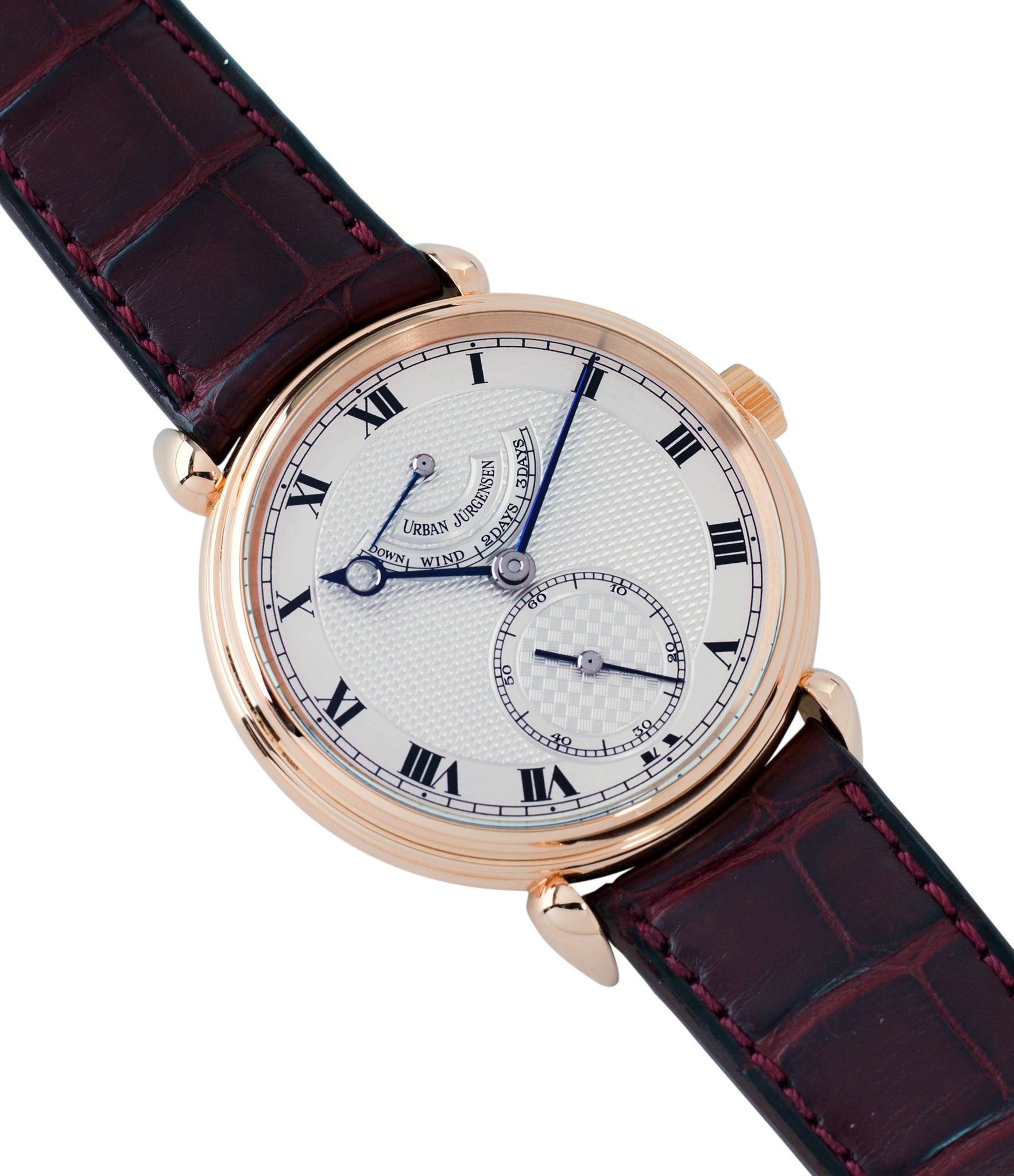 for sale Urban Jurgensen 11L prototype rose gold watch full set at A Collected Man London United Kingdom online specialist of independent watchmakers