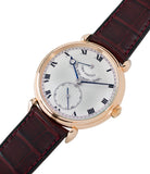 buy preowned Urban Jurgensen 11L prototype rose gold watch full set at A Collected Man London United Kingdom online specialist of independent watchmakers