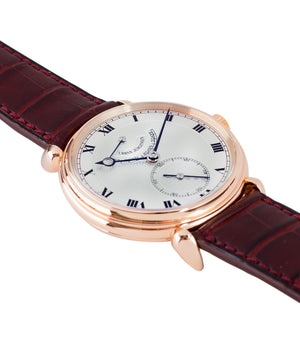 selling preowned Urban Jurgensen 11L prototype rose gold watch full set at A Collected Man London United Kingdom online specialist of independent watchmakers