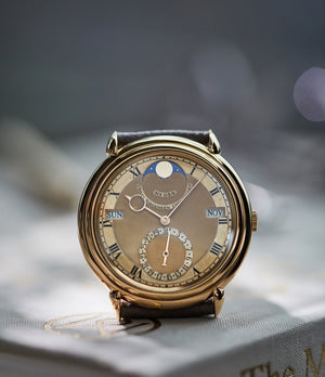 rare Urban Jürgensen Ref. 2 Perpetual Calendar Moonphase Derek Pratt dial dress watch independent Danish Swiss watchmaker for sale online at A Collected Man London