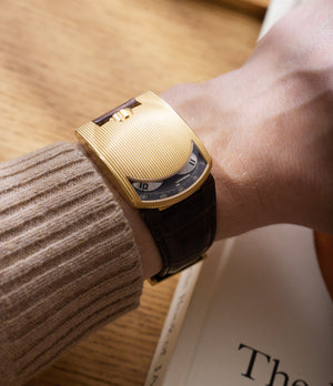 Urwerk UR-103.01 | On-wrist | Rose Gold | Limited to 25 pieces | Buy at A Collected Man London