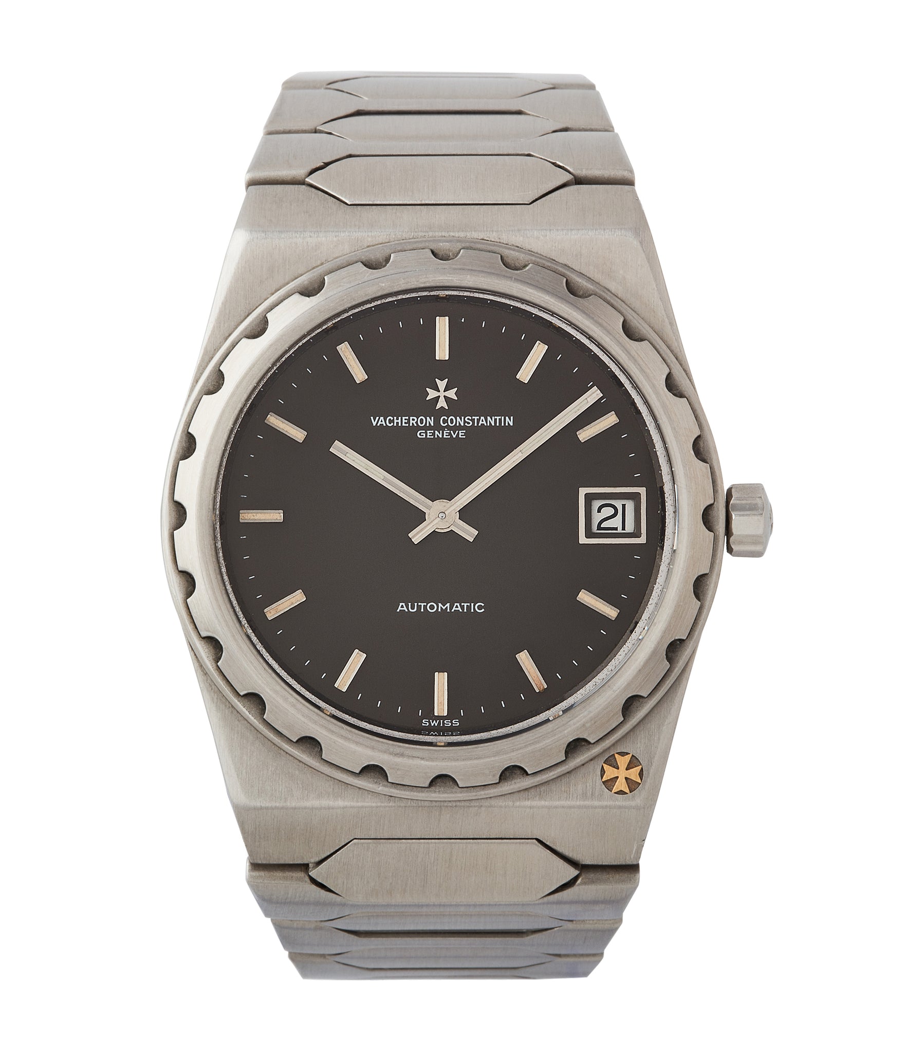 buy Vacheron Constantin 222 vintage steel grey dial sport watch for sale online at A Collected Man London UK specialist of rare watches
