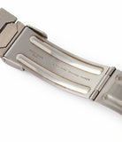 steel Vacheron Constantin deployant clasp 222 vintage grey dial sport watch for sale online at A Collected Man London UK specialist of rare watches