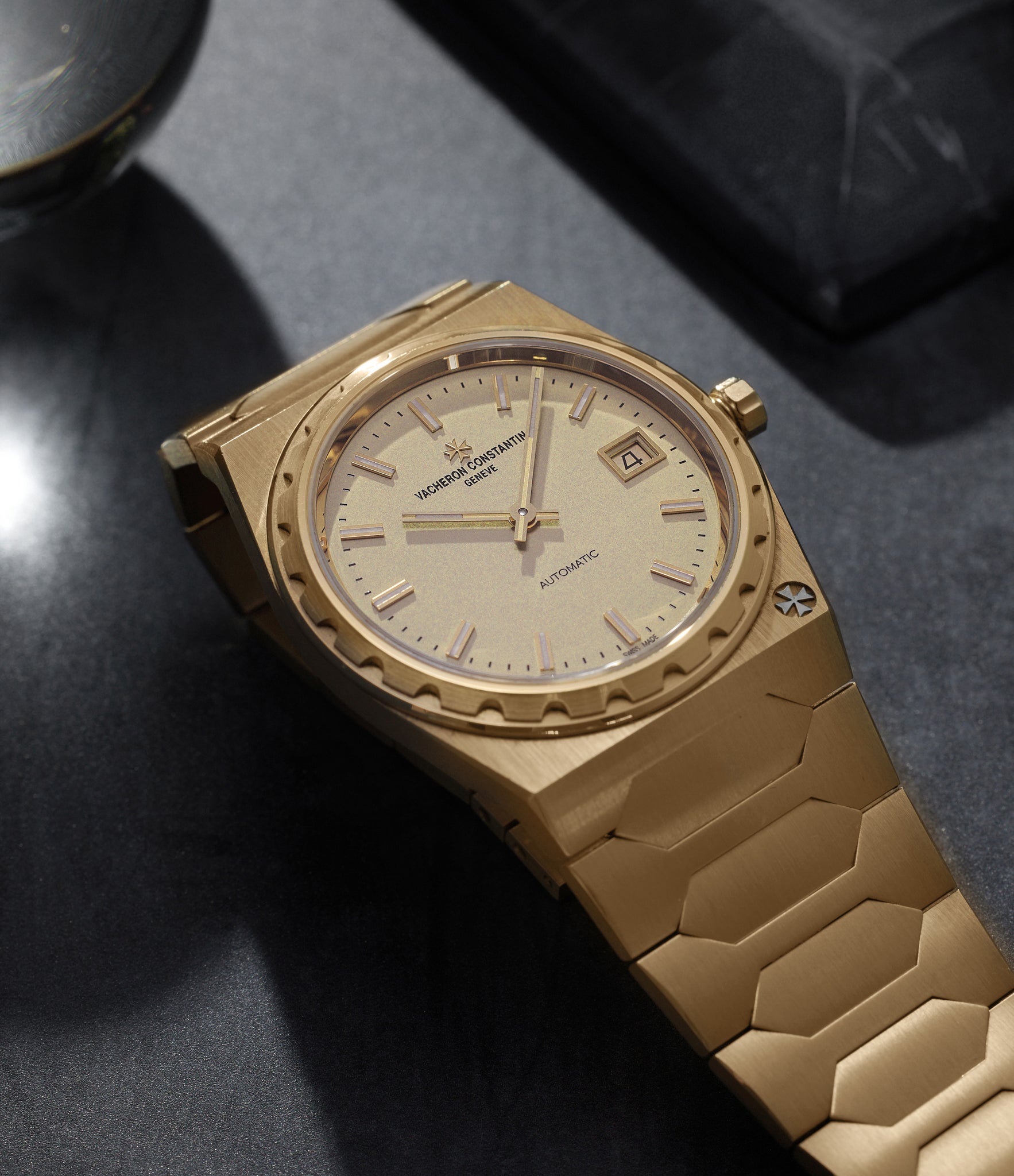 Front Dial | Vacheron Constantin | 222 Historiques | Yellow Gold | Available worldwide at A Collected Man