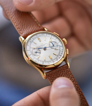 men's dress watch Vacheron Constantin Chronograph Ref. 4072 yellow gold rare vintage wristwatch for sale A Collected Man London British specialist rare watches