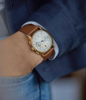 collect Vacheron Constantin Chronograph Ref. 4072 yellow gold rare vintage dress watch for sale A Collected Man London British specialist rare watches