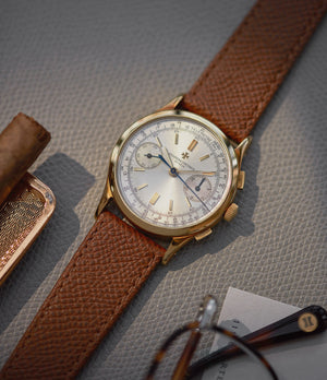 4172 Vacheron Constantin Chronograph yellow gold rare vintage dress watch for sale A Collected Man London British specialist rare watches