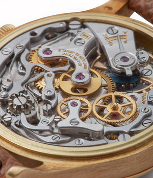 Cal. 492 Vacheron Constantin Chronograph Ref. 4072 yellow gold rare vintage dress watch for sale A Collected Man London British specialist rare watches