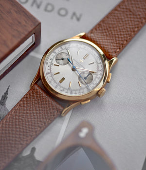 rare Vacheron Constantin Chronograph Ref. 4072 yellow gold vintage dress watch for sale A Collected Man London British specialist rare watches