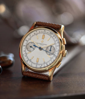 vintage Vacheron Constantin Chronograph Ref. 4072 yellow gold rare dress watch for sale A Collected Man London British specialist rare watches