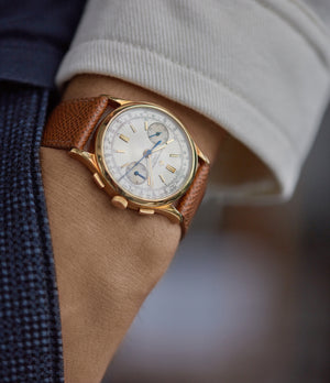 for sale Vacheron Constantin Chronograph Ref. 4072 yellow gold rare vintage dress watch for sale A Collected Man London British specialist rare watches