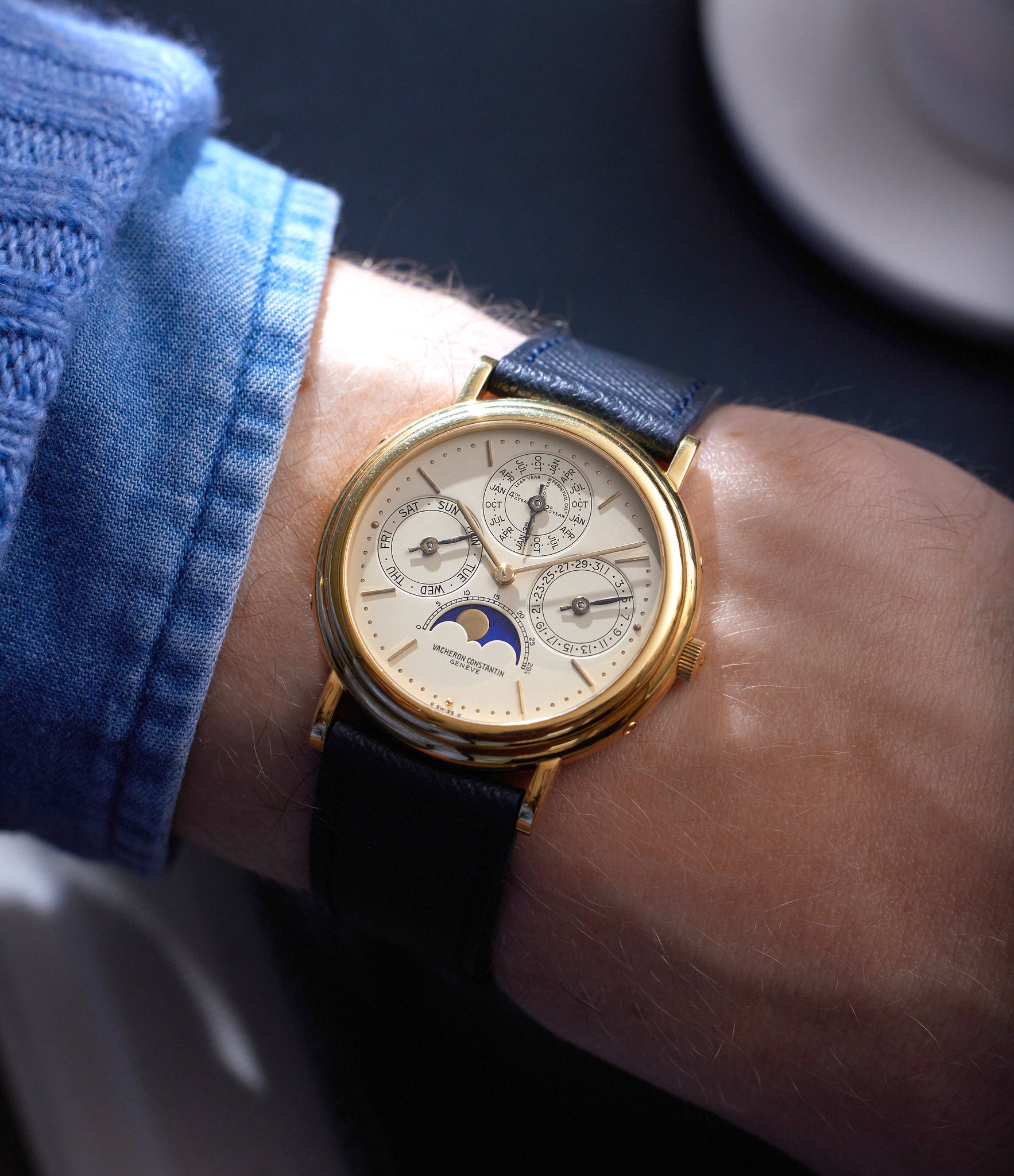 Vacheron Constantin | 43031 | Perpetual Calendar | Yellow Gold | A Collected Man | Available worldwide