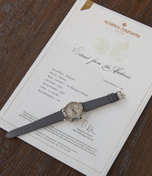 Les Historiques Chronograph 47101 | Platinum
