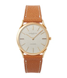 buy Vacheron Constantin Ref. 6194 time-only Cartier double-signed vintage dress watch for sale online A Collected Man London British specialist rare watches