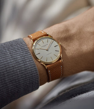 Cartier X Vacheron Constantin Ref. 6194 time-only Cartier double-signed vintage dress watch for sale online A Collected Man London British specialist rare watches