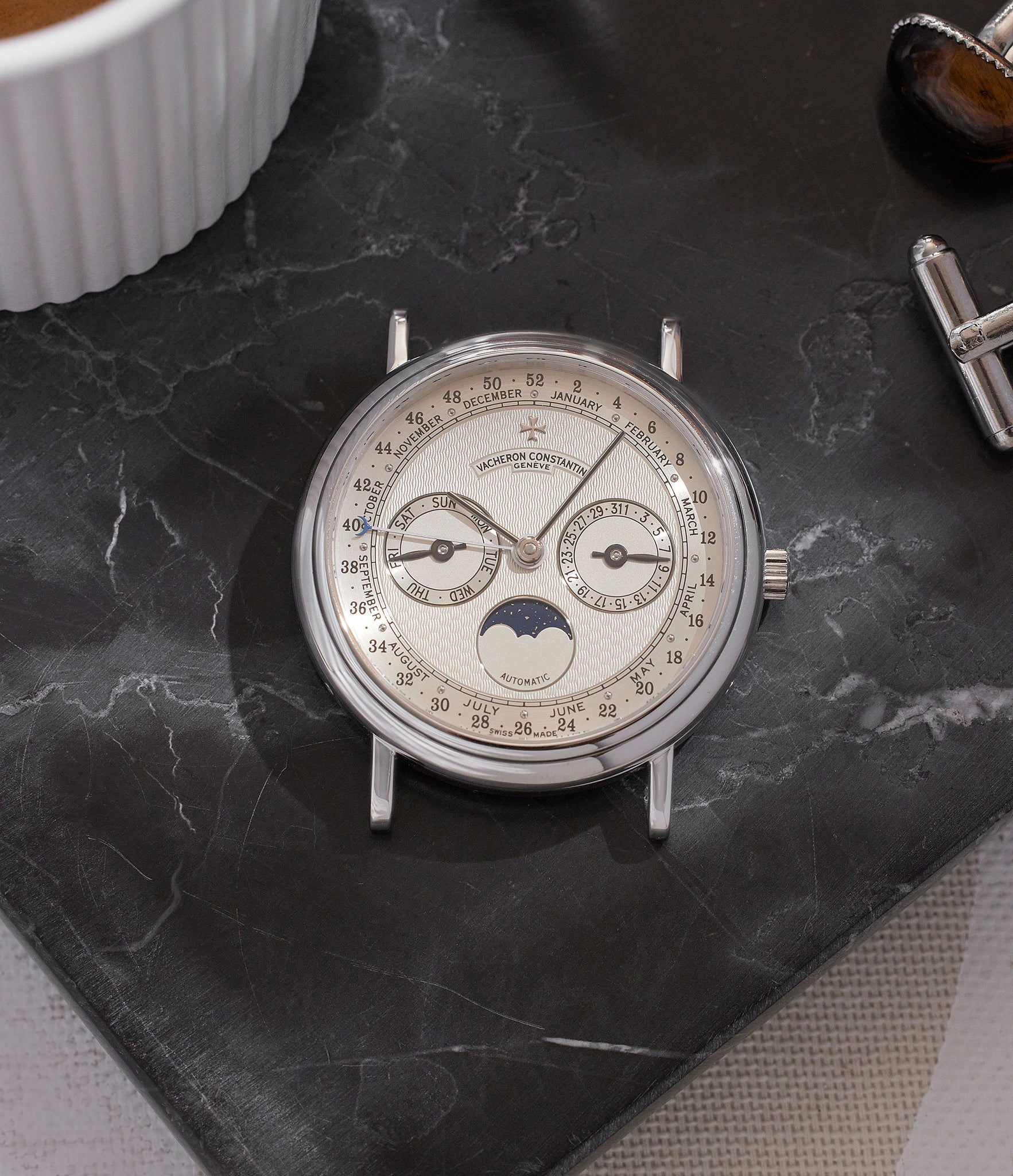 Triple Calendar | Ref. 47052 | White Gold