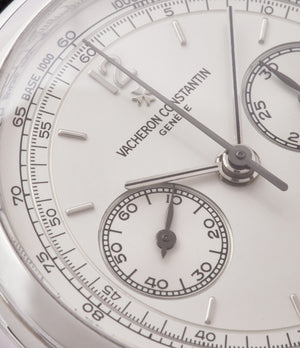 chronograph Vacheron Constantin Les Historique 47101/1  manual-winding luxury dress watch for sale online at A Collected Man London UK specialist of rare watches