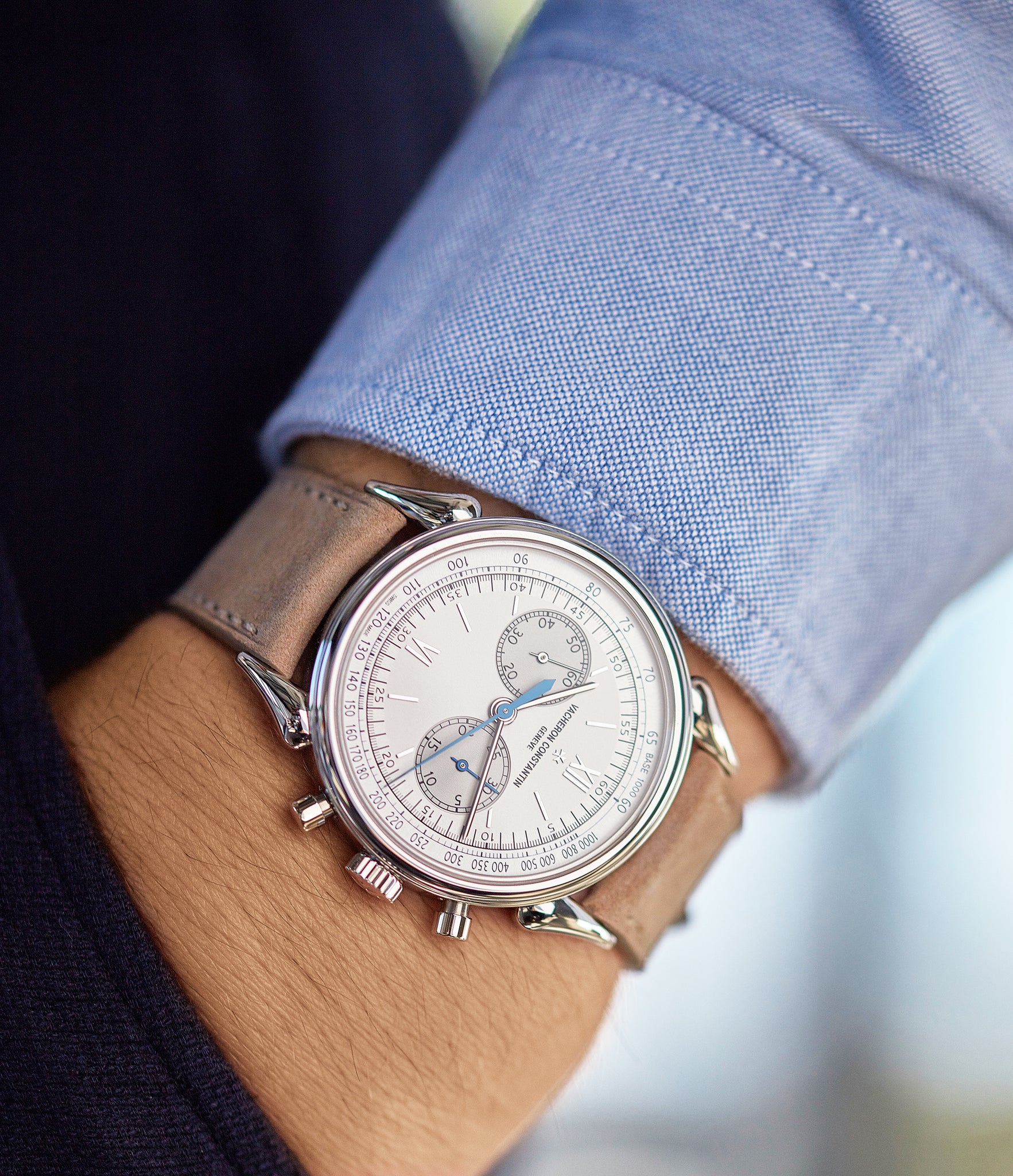 purchase pre-owned Vacheron Constantin Historiques Cornes de Vache platinum