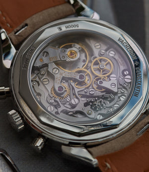 Buy pre-owned Vacheron Constantin Historiques collection Cornes de Vache platinum display back