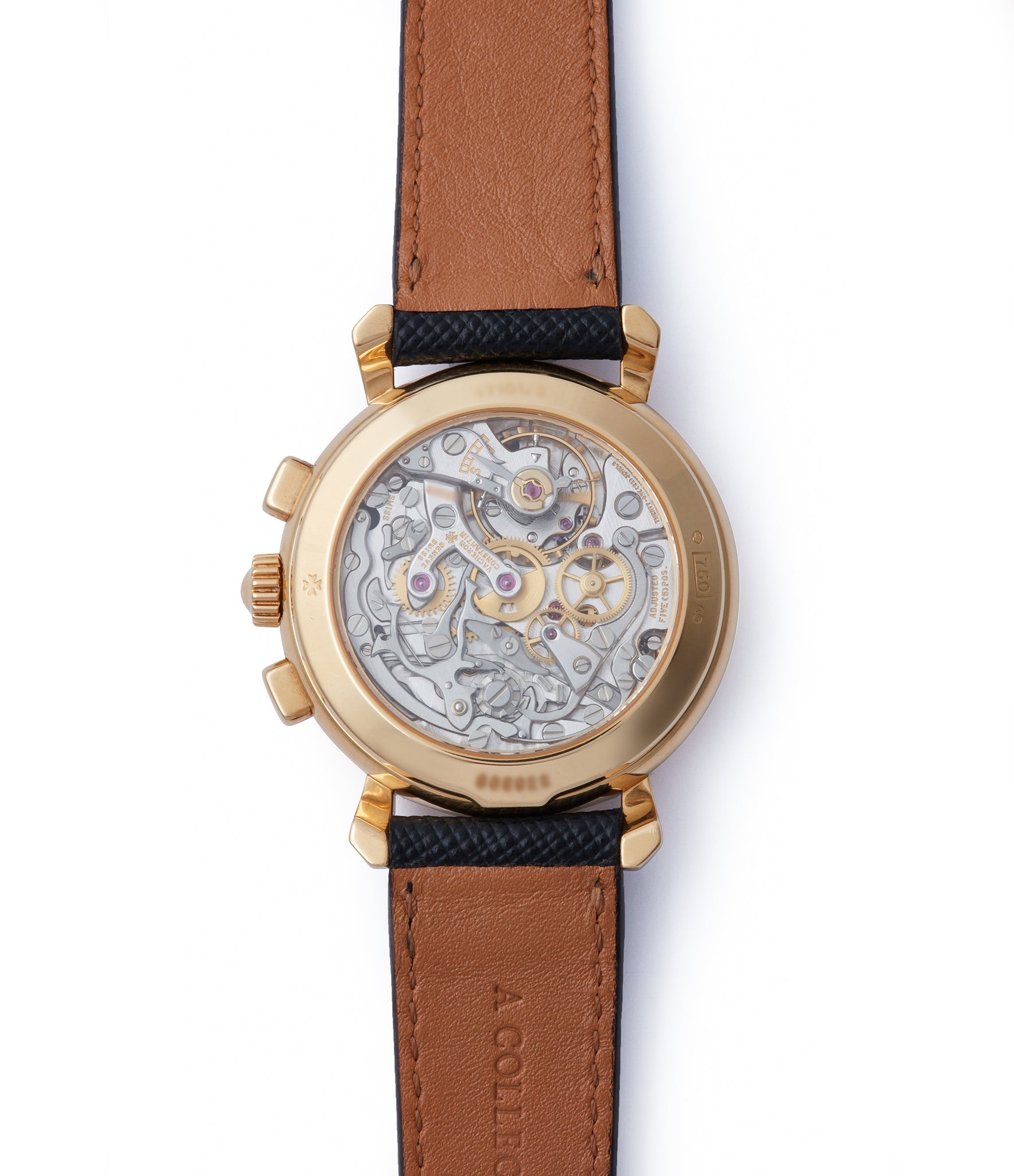 Calibre 1140 Vacheron Constantin Ref. 47101/3 Les Historique Chronograph black dial watch from 1998 for sale online A Collected Man London British specialist rare watches