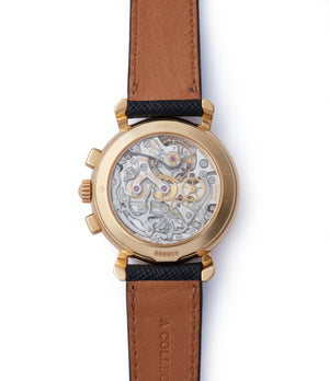 Calibre 1140 Vacheron Constantin Ref. 47101/3 Les Historique Chronograph black dial watch from 1998 for sale online A Collected Man London British specialist rare watches