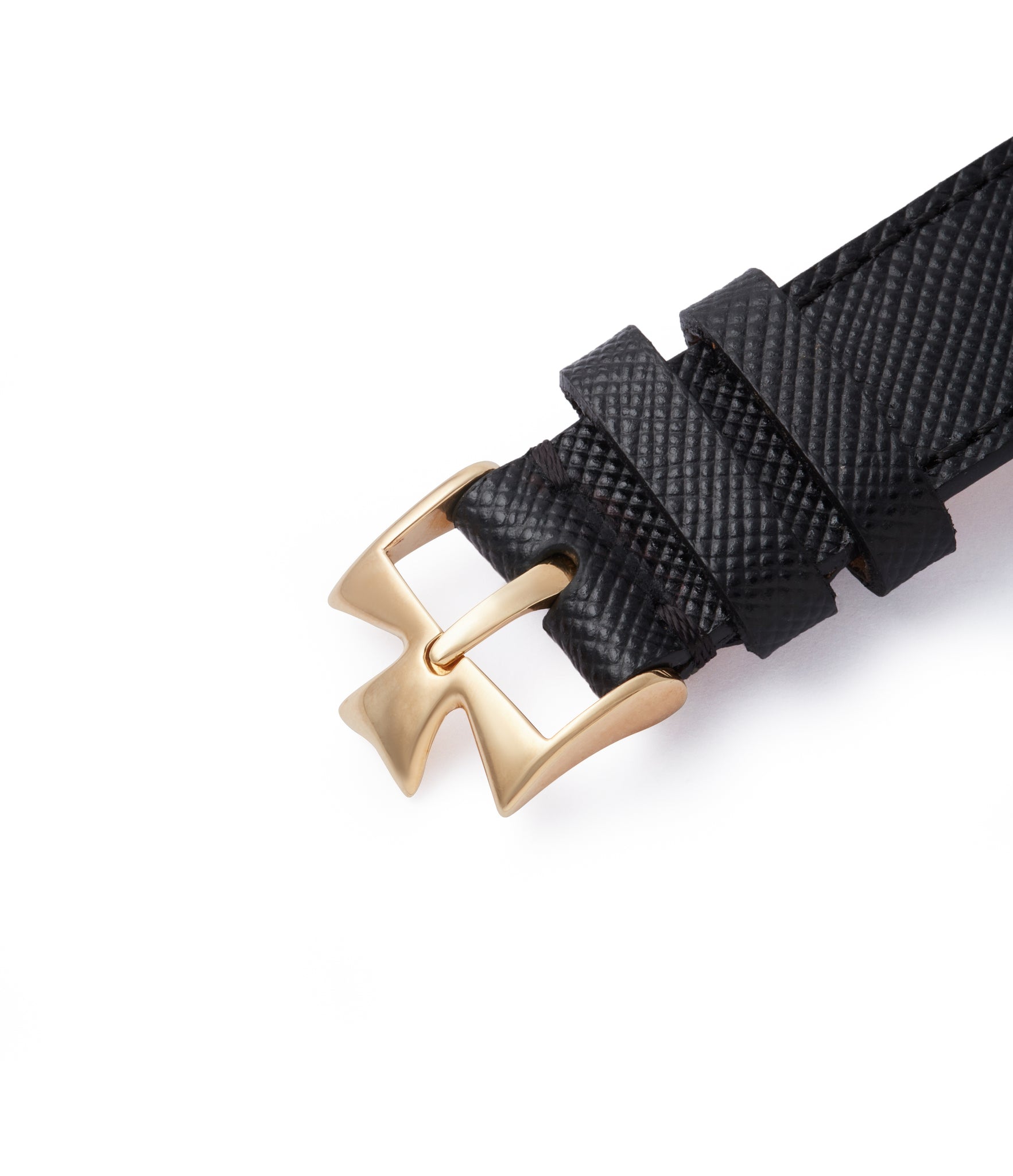 gold Vacheron Constantin tang buckle Ref. 47101/3 Les Historique Chronograph black dial watch from 1998 for sale online A Collected Man London British specialist rare watches